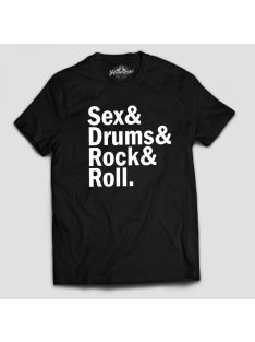 Sex&Drums&Rock&Roll férfi póló