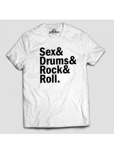 Sex&Drums&Rock&Roll férfi póló