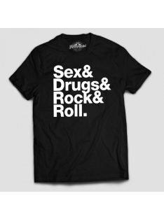 Sex Drugs Rock & Roll férfi póló
