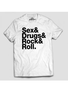 Sex Drugs Rock & Roll férfi póló