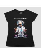 E=mc techno női póló