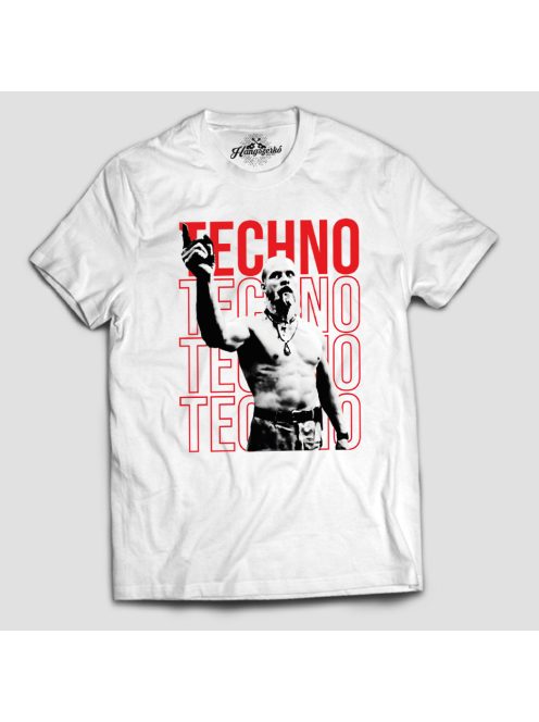 Techno viking férfi póló