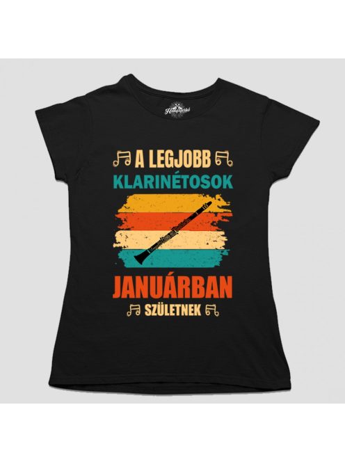 A legjobb klarinétosok születésnap női póló