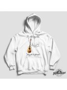 Az élet egy dal játsszuk el (akusztikus) gitáron pulóver