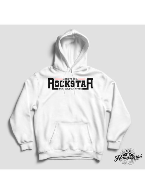 Born to be rockstar pulóver
