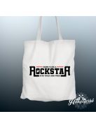 Born to be rockstar vászontáska