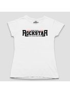 Born to be rockstar női póló