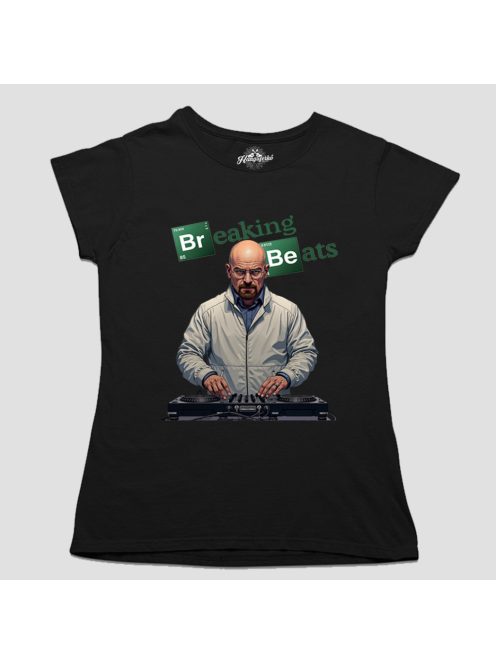 Breaking beats női póló