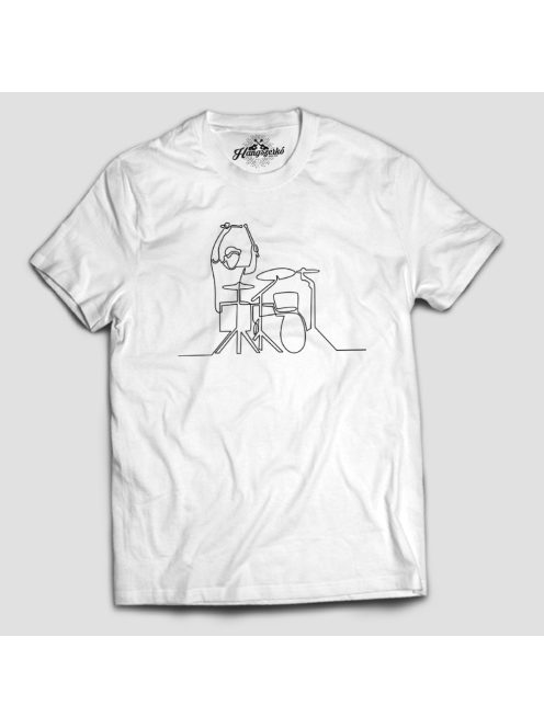 Dobos line art férfi póló