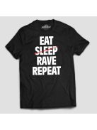 Eat Sleep Rave Repeat férfi póló