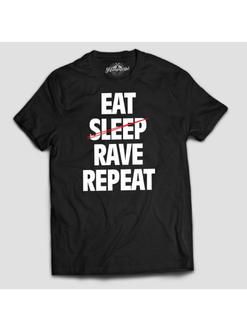Eat Sleep Rave Repeat férfi póló