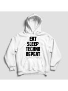 Eat Sleep Techno Repeat pulóver