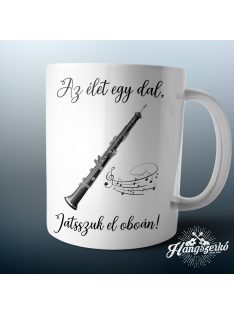 Az élet egy dal játsszuk el fagotton bögre