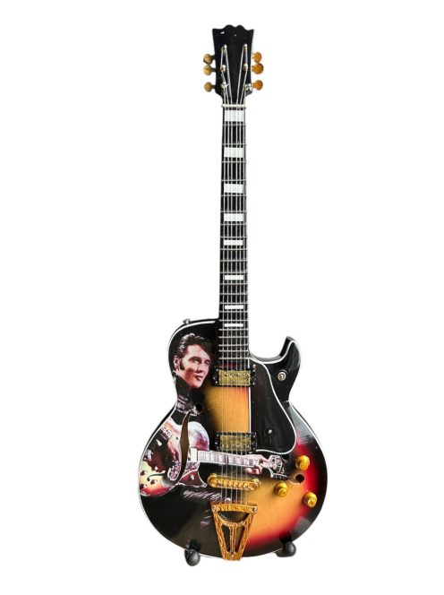 Kurt Cobain (Nirvana)  mini gitár, állvánnyal v2
