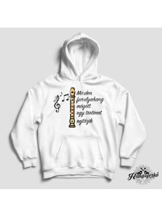   Minden furulyahang mögött egy történet rejtőzik pulóver