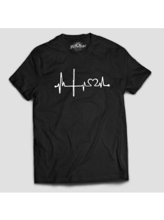 Fuvola heartbeat férfi póló