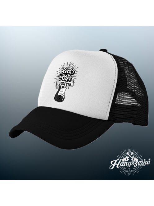 Gitáros rock star forever baseball sapka