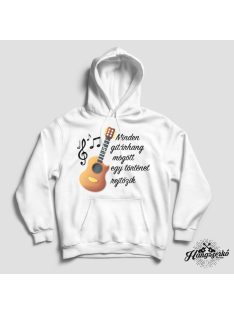  Minden gitárhang (akusztikus) mögött egy történet rejtőzik pulóver