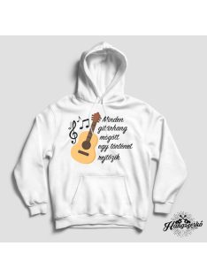   Minden gitárhang (klasszikus) mögött egy történet rejtőzik pulóver