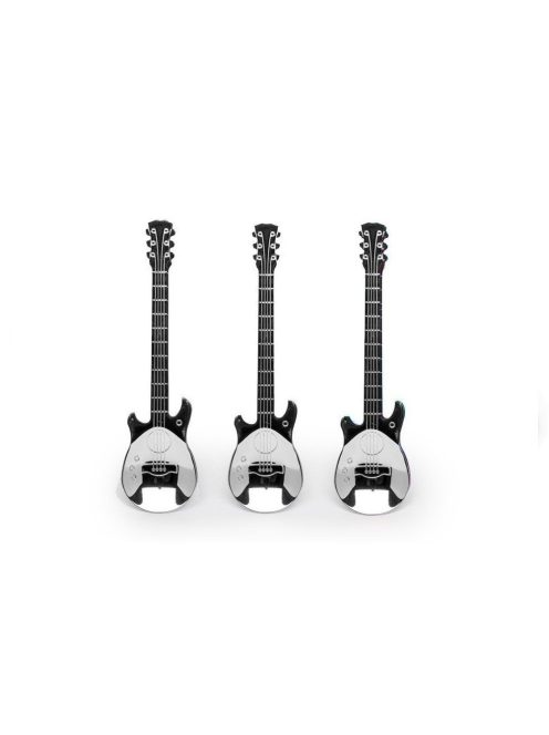 Gitár kanál 3db ezüst színű