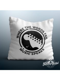 Gitár körlogó párna