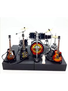 Kurt Cobain (Nirvana)  mini gitár, állvánnyal v2