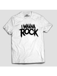 I wanna rock férfi póló
