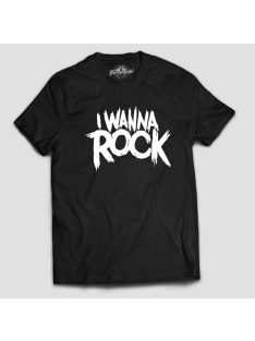 I wanna rock férfi póló