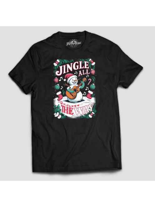 Jingle all the way férfi póló