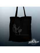 Karmester line art vászontáska