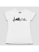 Kürt heartbeat női póló
