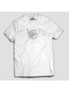 Kürt line art férfi póló