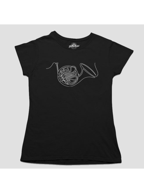 Kürt line art női póló