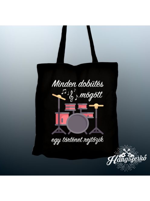 Minden dobütés mögött egy történet rejtőzik vászontáska