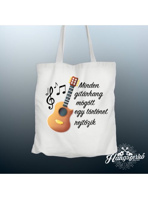 Minden gitárhang (akusztikus) mögött egy történet rejtőzik vászontáska