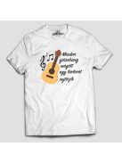 Minden gitárhang (klasszikus) mögött egy történet rejtőzik férfi póló