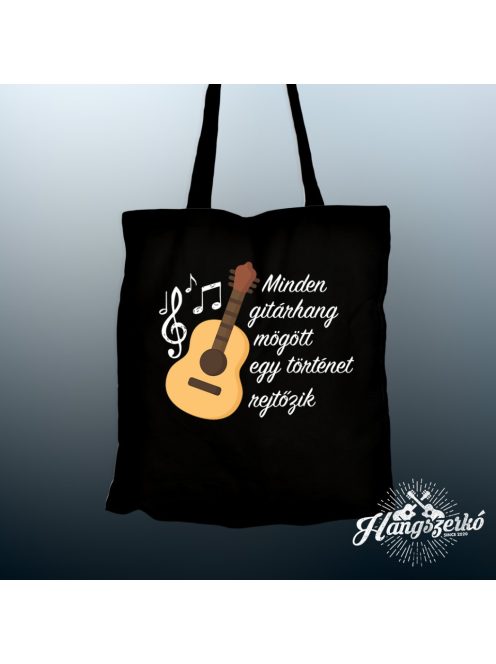 Minden gitárhang (klasszikus) mögött egy történet rejtőzik vászontáska