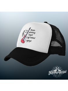   Minden gitárhang mögött egy történet rejtőzik  baseball sapka