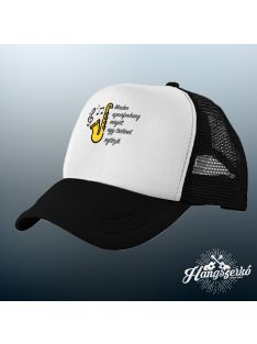   Minden szaxofonhang mögött egy történet rejtőzik  baseball sapka