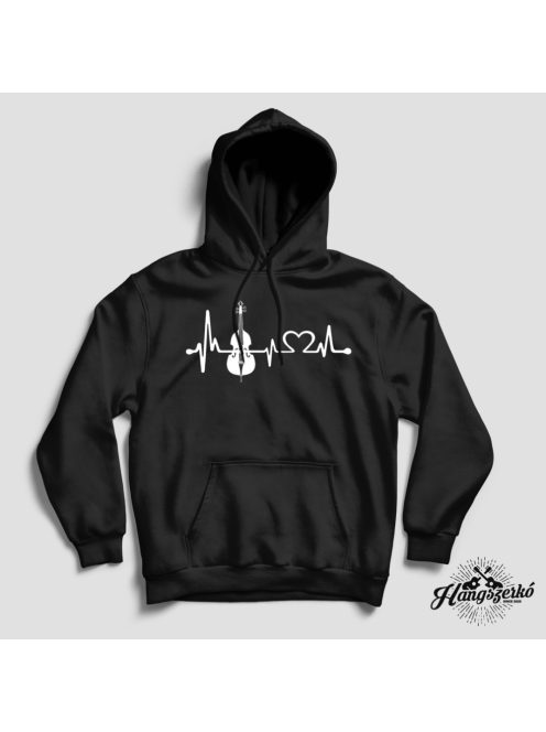 Nagybőgő heartbeat pulóver