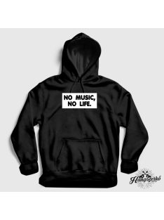 No music, no life pulóver