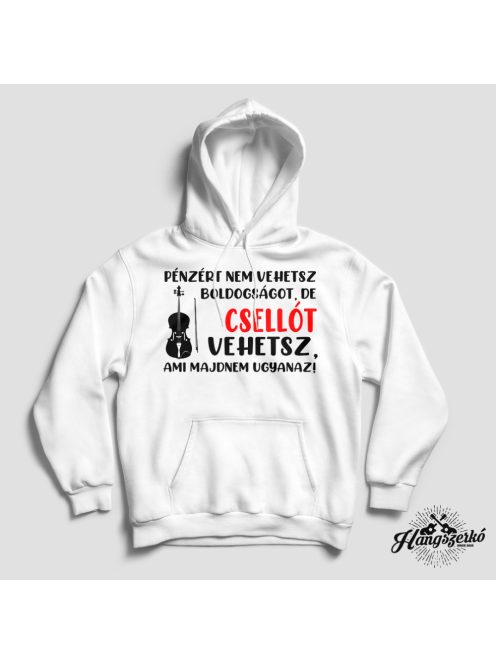 Pénzért nem vehetsz boldogságot, de csellót vehetsz pulóver