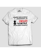 Pénzért nem vehetsz boldogságot, de csellót vehetsz férfi póló