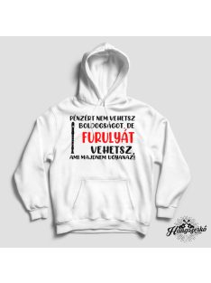   Pénzért nem vehetsz boldogságot, de furulyát vehetsz pulóver