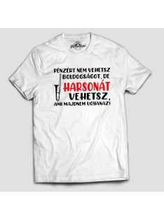  Pénzért nem vehetsz boldogságot, de harsonát vehetsz férfi póló