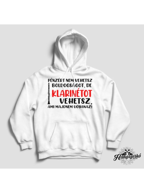 Pénzért nem vehetsz boldogságot, de klarinétot vehetsz pulóver