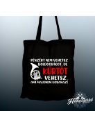 Pénzért nem vehetsz boldogságot, de kürtöt vehetsz vászontáska