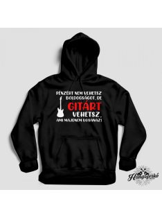   Pénzért nem vehetsz boldogságot, de gitárt vehetsz pulóver