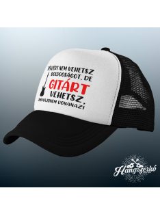   Pénzért nem vehetsz boldogságot, de gitárt vehetsz baseball sapka