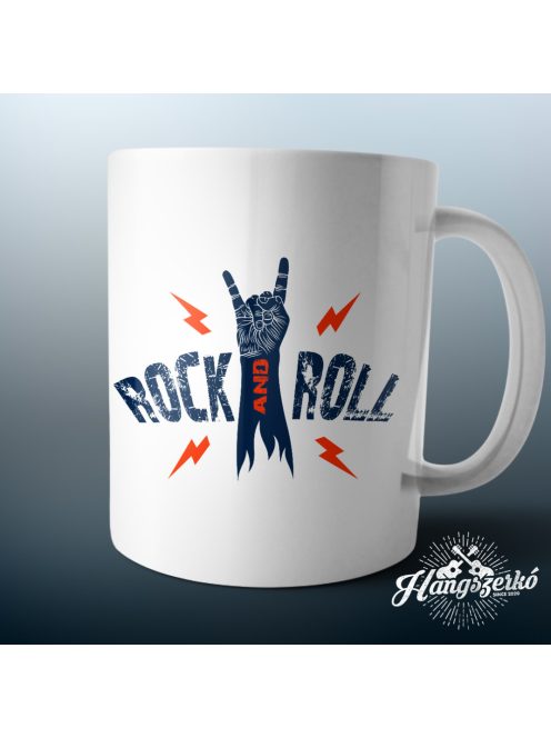 Rock and Roll metál villás bögre